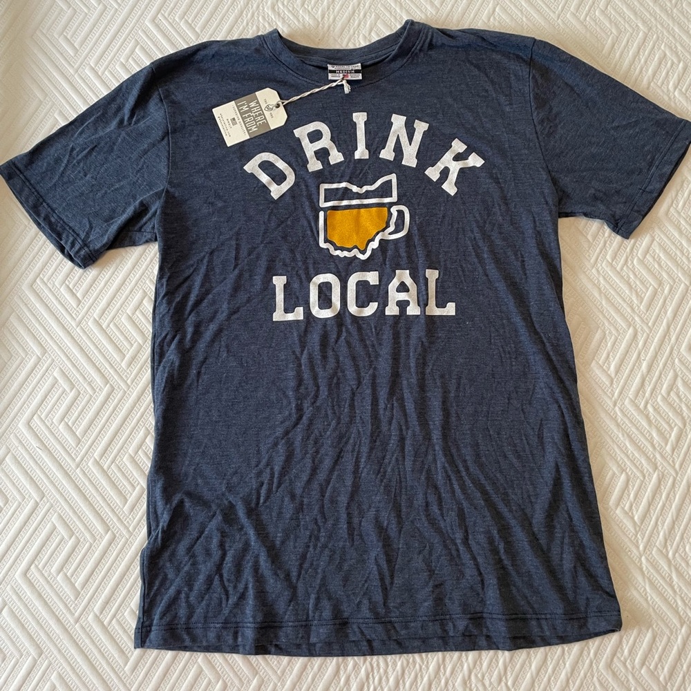 Ohio ‘Drink Local’ T-Shirt (size M)